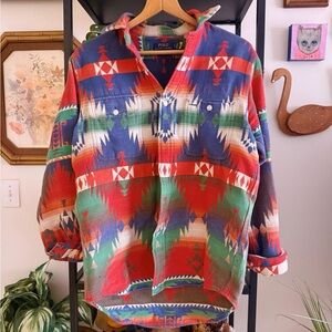 Ralph Lauren Multicolor Aztec Polo Shirt